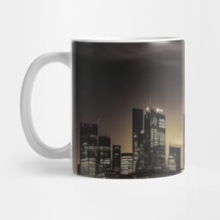 Frankfurt a.M. skyline by night Germany Mug